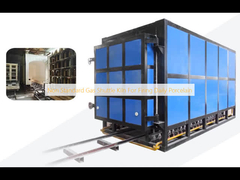 日用ポルセランを焼くための非標準ガスシャトル炉