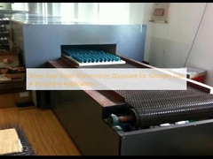 窒素ガス大気の用途のためのベーベルギアローラートランスミッションガラス器具