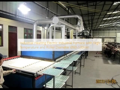 工業用暖房 高温とローラー直径 Ø60-120mmの電気産業用炉